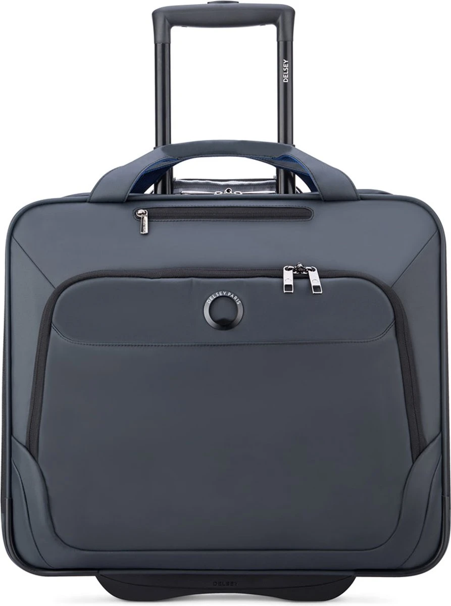 Delsey Parvis Plus Trolley L - 17.3 Inch Laptopvak - Grijs 14 Delsey Parvis Plus Trolley L - 17.3 Inch Laptopvak - Grijs - Afbeelding 12