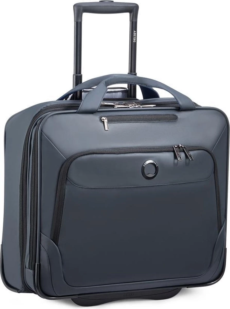 Delsey Parvis Plus Trolley L - 17.3 Inch Laptopvak - Grijs 5 Delsey Parvis Plus Trolley L - 17.3 Inch Laptopvak - Grijs - Afbeelding 3