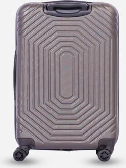 ©TROLLEYZ - Florence No.7 - Reiskoffer 69cm Met TSA Slot - Dubbele Wielen - 360° Spinners - 100% ABS - Reiskoffer In Cloudy Grey -Bagage Kortingen Winkel 896x1200 1