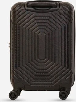 ©TROLLEYZ - Florence No.7 - Trolley - 55cm Met TSA Slot - Dubbele Wielen - 360° Spinners - 100% ABS - Handbagage Koffer In Night Black -Bagage Kortingen Winkel 897x1200 5