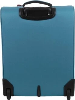 Travelite Cabin 2 Wheel Trolley Turquoise -Bagage Kortingen Winkel 898x1200 3