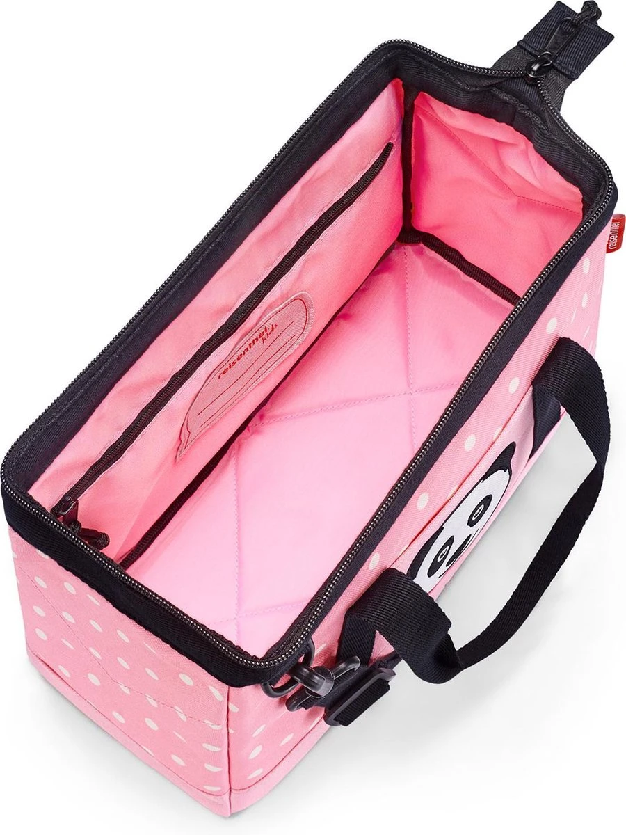Reisenthel Allrounder M Kids Reistas Kind - 18L - Panda Dots Pink Roze 5 Reisenthel Allrounder M Kids Reistas Kind - 18L - Panda Dots Pink Roze - Afbeelding 3