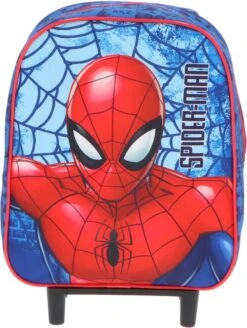 Spider-Man Spiderman Handbagage Reiskoffer/trolley - Blauw/rood - 28 Cm - Voor Kinderen -Bagage Kortingen Winkel 903x1200 1