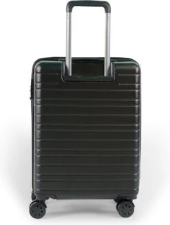 ©TROLLEYZ - Amsterdam No.9 - Trolley - 55cm Met TSA Slot - Dubbele Wielen - 360° Spinners - 100% ABS - Handbagage Koffer In Night Black -Bagage Kortingen Winkel 906x1200 3