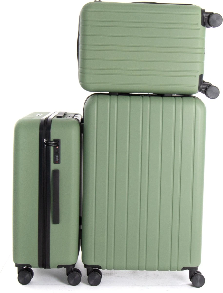 AttitudeZ Azur Reiskoffer Large Olijfgroen 76cm - TSA-slot 8 AttitudeZ Azur Reiskoffer Large Olijfgroen 76cm - TSA-slot - Afbeelding 6