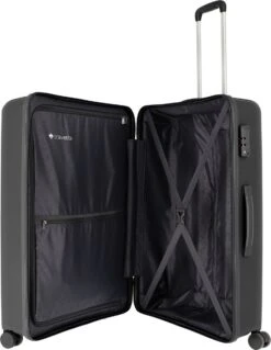 Travelite Vaka Spinner Koffer 75 Cm Black -Bagage Kortingen Winkel 928x1200 2