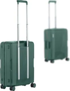 CarryOn Protector Luxe Handbagage Koffer - Trolley 55cm Met TSA-slot En Clipsluiting - Groen 11 CarryOn Protector Luxe Handbagage Koffer - Trolley 55cm Met TSA-slot En Clipsluiting - Groen -Bagage Kortingen Winkel 929x1200