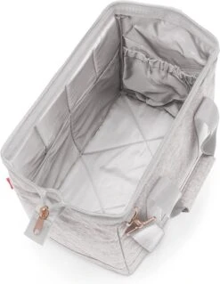 Reisenthel Allrounder M Reistas Sporttas - 18L - Twist Sky Rose Grijs -Bagage Kortingen Winkel 930x1200 2