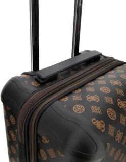 Guess Handbagage Koffer / Trolley / Reiskoffer - 50 Cm - 25 Liter - Wilder - Bruin -Bagage Kortingen Winkel 936x1200