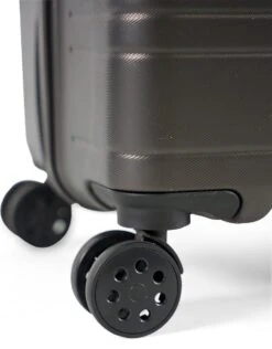 ©TROLLEYZ - Amsterdam No.9 - Reiskoffer 69cm Met TSA Slot - Dubbele Wielen - 360° Spinners - 100% ABS - Reiskoffer In Cloudy Grey -Bagage Kortingen Winkel 939x1200 2