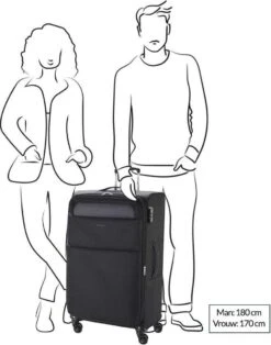 Gabol Cloud Spinner 79 Black -Bagage Kortingen Winkel 944x1200 4