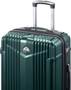 Tesla PC - Reiskoffer - 65 Cm - 4 Wielen - Groen -Bagage Kortingen Winkel 946x1200 7