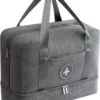 Merkloos Handbagage Reistas – Waterdicht Vak – Vak Voor Schoenen – Vak Voor Overige Spullen – Grijs -Bagage Kortingen Winkel 947x1200 5