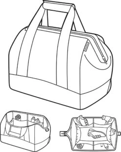 Reisenthel Allrounder M Reistas Sporttas - Maat M - 18L - Zwart 18 Reisenthel Allrounder M Reistas Sporttas - Maat M - 18L - Zwart -Bagage Kortingen Winkel 954x1200 17