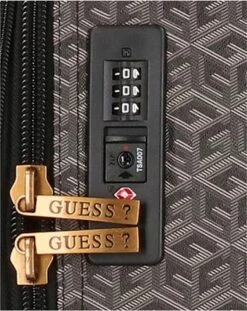 Guess Zachte Koffer / Trolley / Reiskoffer - Vikky - 57 Cm (medium) - Multicolor -Bagage Kortingen Winkel 954x1200 3