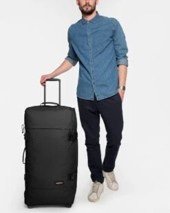 Eastpak TRANVERZ L Reiskoffer (79 X 40 X 33 Cm) - Black -Bagage Kortingen Winkel 956x1200 1