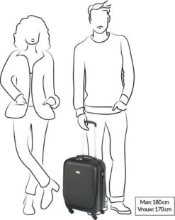 Princess Traveller Sydney - Handbagagekoffer - Laptop Vak - Zwart - S - 55cm 26 Princess Traveller Sydney - Handbagagekoffer - Laptop Vak - Zwart - S - 55cm -Bagage Kortingen Winkel 956x1200