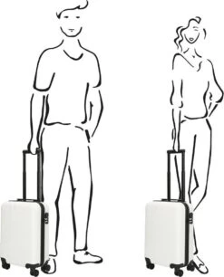 Enrico Benetti Louisville 39040 Handbagage Koffer Hardcase ABS - Wit 13 Enrico Benetti Louisville 39040 Handbagage Koffer Hardcase ABS - Wit -Bagage Kortingen Winkel 969x1200 3