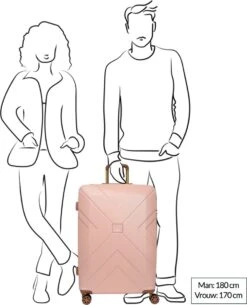 Oistr Florence Spinner L Matte Pink -Bagage Kortingen Winkel 972x1200 7