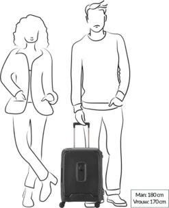 Delsey Moncey Slim Cabin Trolley Case - 55 Cm - Black -Bagage Kortingen Winkel 974x1200 1