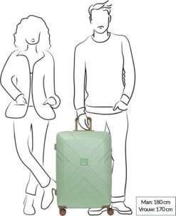 Oistr Florence Spinner L Olive Green -Bagage Kortingen Winkel 974x1200 9