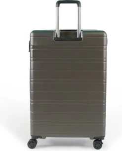 ©TROLLEYZ - Amsterdam No.9 - Reiskoffer 78cm Met TSA Slot - Dubbele Wielen - 360° Spinners - 100% ABS - Reiskoffer In Cloudy Grey -Bagage Kortingen Winkel 975x1200 12