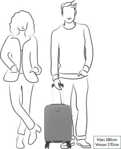 Oistr Noorvik Handbagage 4 Wheel Spinner Mint Green -Bagage Kortingen Winkel 975x1200 2