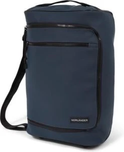 Norlander Lyon Trolleytas - Dull PU - 21 Liter - Blauw -Bagage Kortingen Winkel 977x1200 1