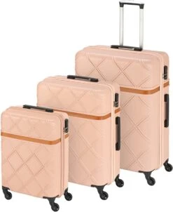 Princess Traveller Whistler - Reiskoffer - Roze - Medium - 66cm -Bagage Kortingen Winkel 980x1200 4