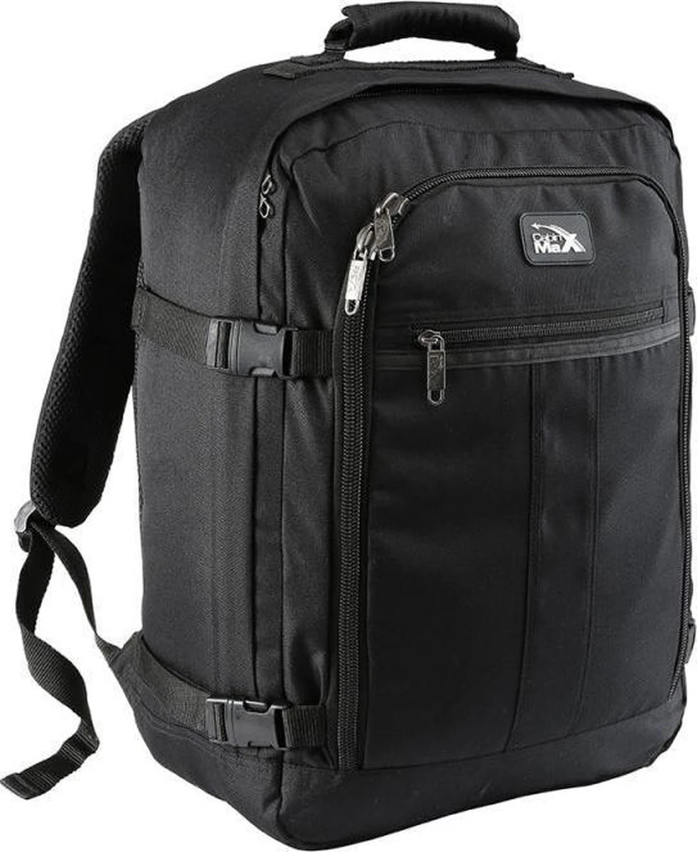CabinMax Metz Reistas– Handbagage 30L - Rugzak – Backpack - 45x35x20cm – Lichtgewicht - Zwart (MZ 30-BK) 3 CabinMax Metz Reistas– Handbagage 30L - Rugzak – Backpack - 45x35x20cm – Lichtgewicht - Zwart (MZ 30-BK)