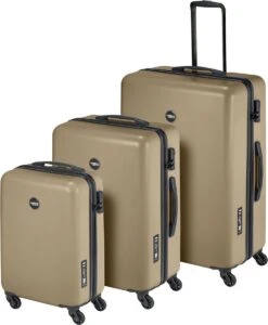 Princess Traveller PT01 - Reiskoffer - Pristine Bronze - M - 67cm -Bagage Kortingen Winkel 989x1200 3