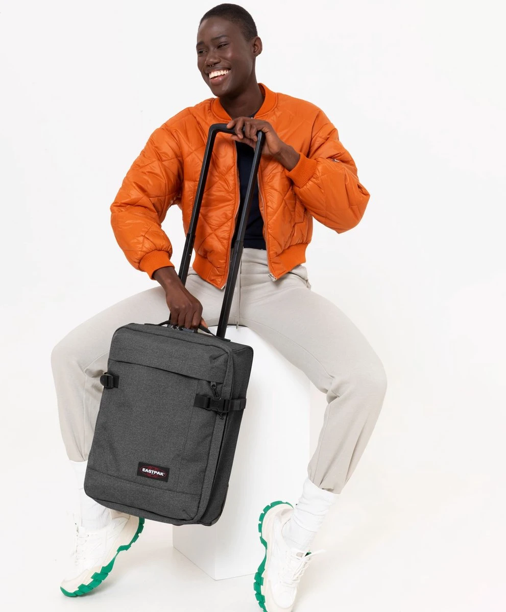 Eastpak TRANVERZ XXS Reiskoffer, Handbagage (45 X 32 X 20 Cm) - Black Denim 8 Eastpak TRANVERZ XXS Reiskoffer, Handbagage (45 X 32 X 20 Cm) - Black Denim - Afbeelding 6