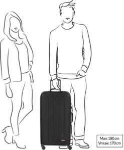 Eastpak TRANZSHELL L Reiskoffer (77 X 43 X 26.5 Cm) - Black 30 Eastpak TRANZSHELL L Reiskoffer (77 X 43 X 26.5 Cm) - Black -Bagage Kortingen Winkel 998x1200 4