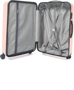 AttitudeZ Air-Z Reiskoffer Medium Roze 67cm - TSA-slot -Bagage Kortingen Winkel 998x1200 9